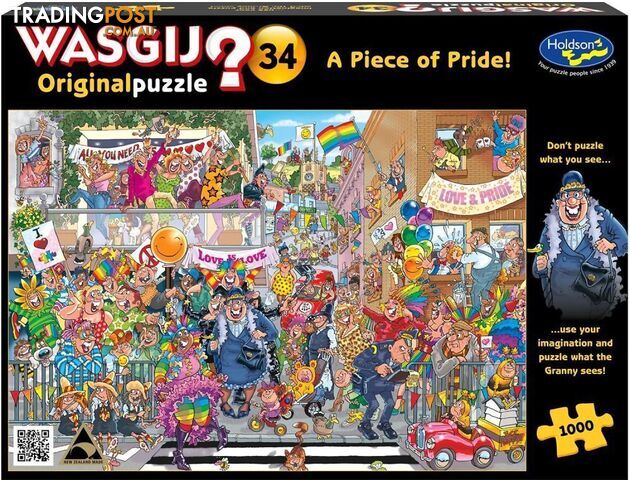 Wasgij - Original 34 - A Piece Of Pride - Holdson Jigsaw Puzzle 1000 Piece - Jdhol773305 - 9414131773305