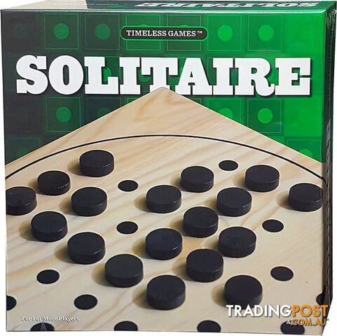 Solitaire Board Game - Timeless Games - Jdhsn741915 - 028672741915