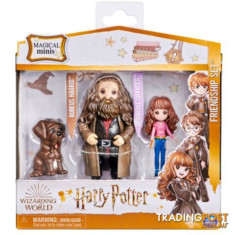 Harry Potter Magical Minis Friendship Set - Hermione & Hagrid Si6061833 - 778988397640