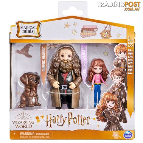 Harry Potter Magical Minis Friendship Set - Hermione & Hagrid Si6061833 - 778988397640