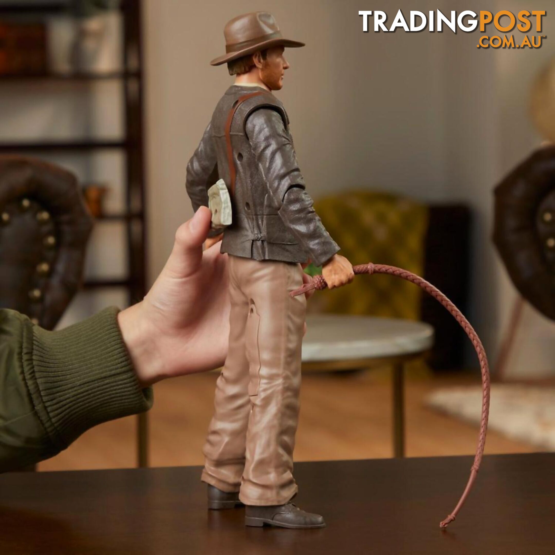 Indiana Jones - Indiana Jones Whip-action Indy Indiana Jones Action Figure With Sounds & Phrases (12â€) - Hasbro - Hbf60325aao - 5010996149299