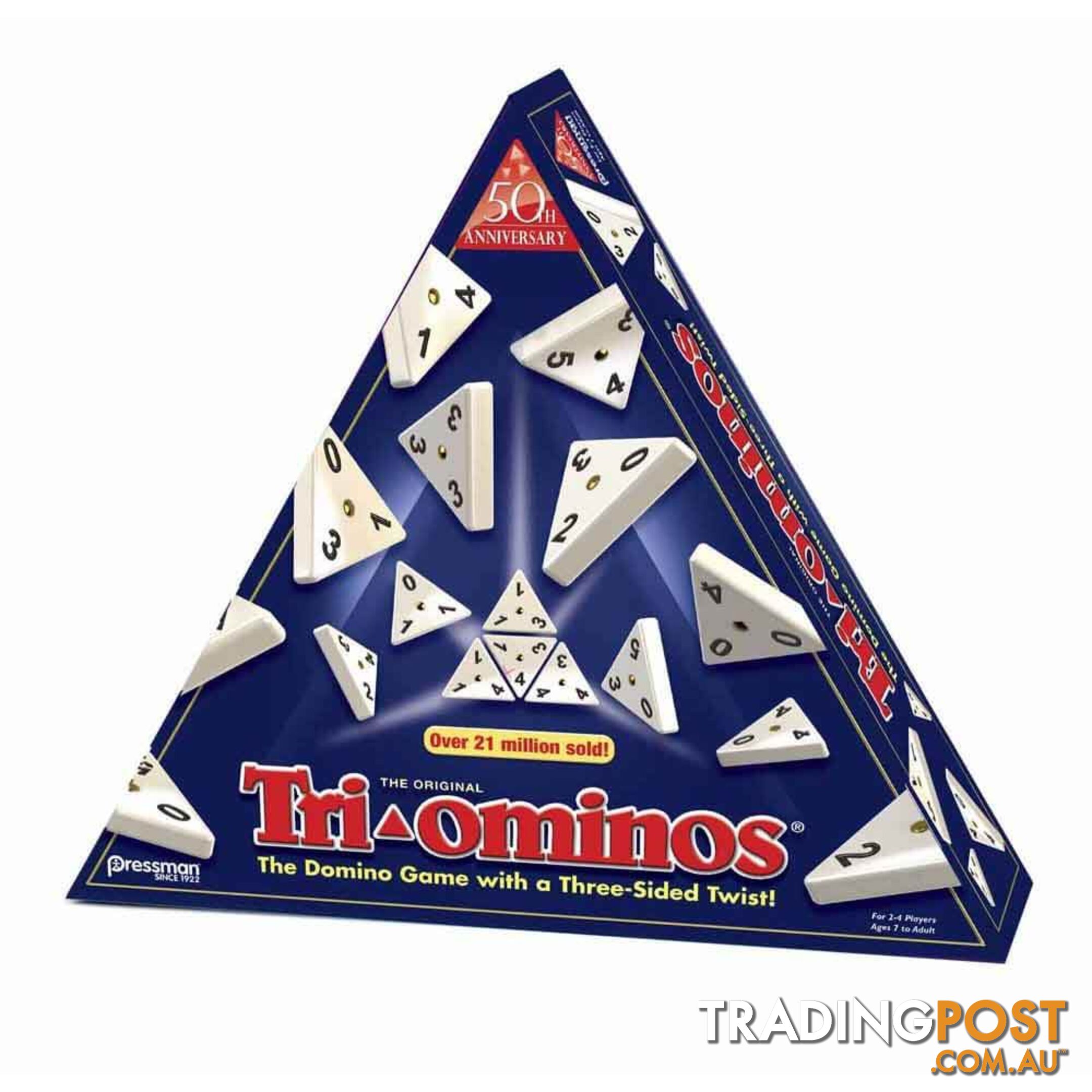 Triominos 3 Sided Domino Strategy Game Cn104451 - 021853044515