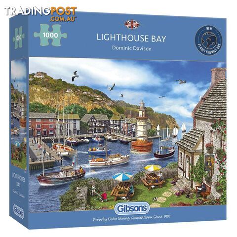 Gibsons - Lighthouse Bay Admiral Benbow - Jigsaw Puzzle 1000pc - Jdgib062854 - 5012269062854