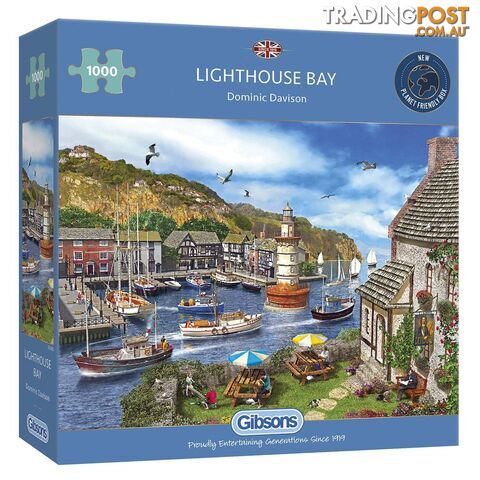 Gibsons - Lighthouse Bay Admiral Benbow - Jigsaw Puzzle 1000pc - Jdgib062854 - 5012269062854