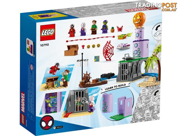 LEGO 10790 Team Spidey at Green Goblin's Lighthouse - Marvel Spidey Super Heroes 4+ - 5702017424156