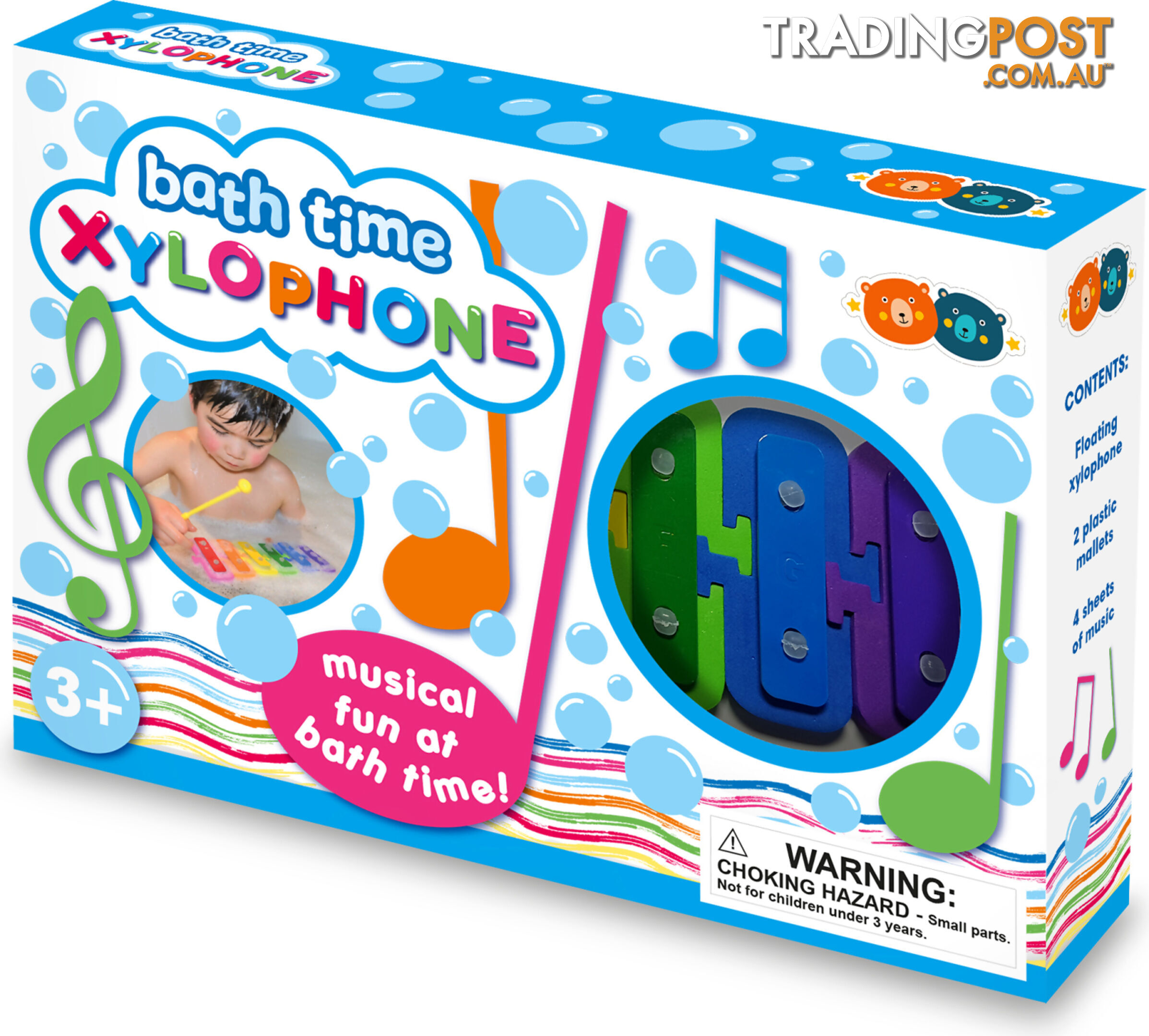 Buddy & Barney - Bath Time Xylophone - Mh Bb175 - 712195455632