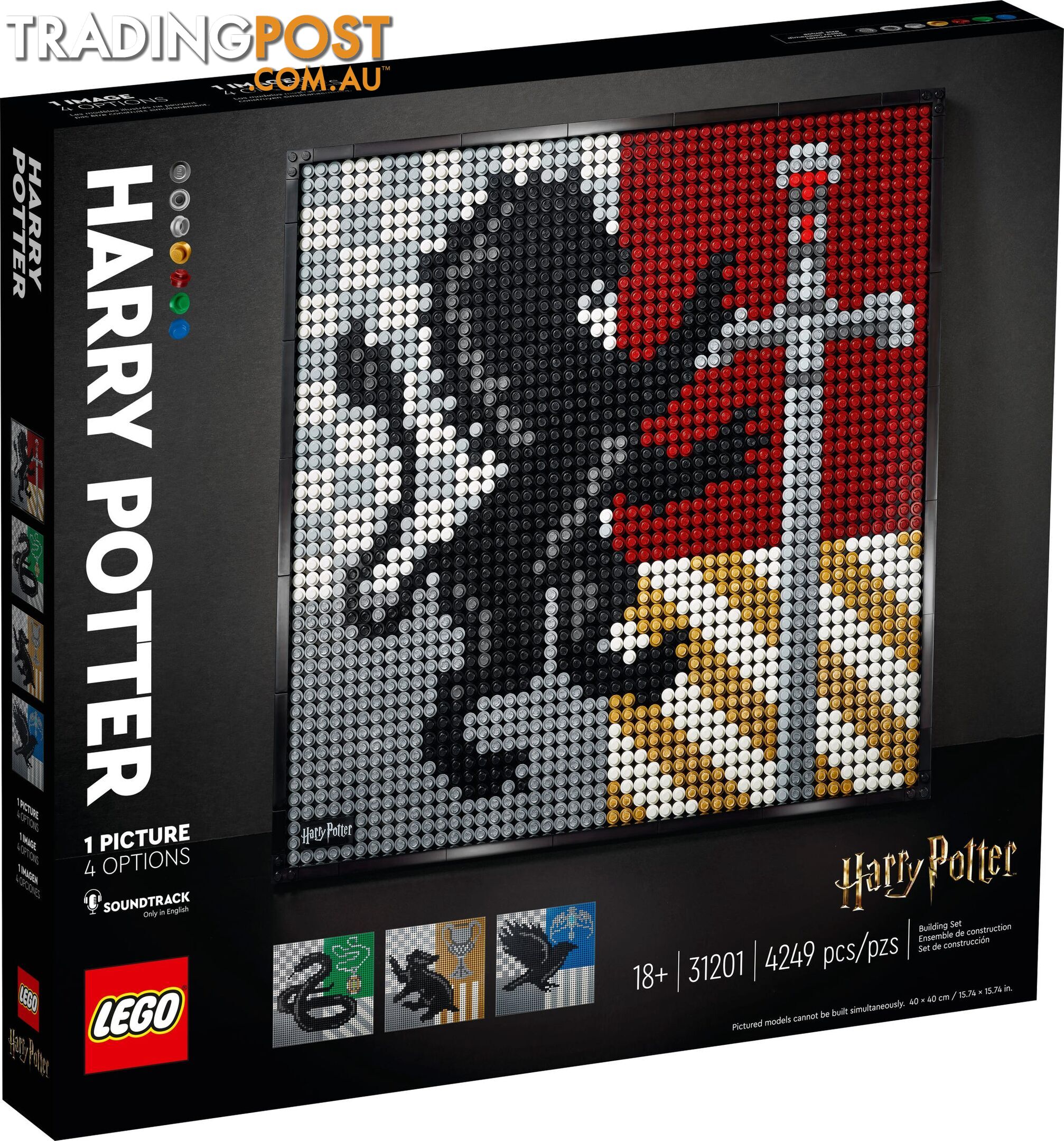 LEGO 31201 Harry Potter Hogwarts Crests - Art - 5702016914535