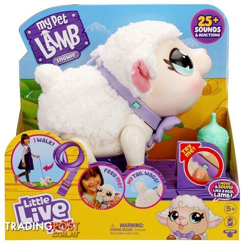 Little Live Pets - My Pet Lamb Snowie - Mj26476 - 630996264768