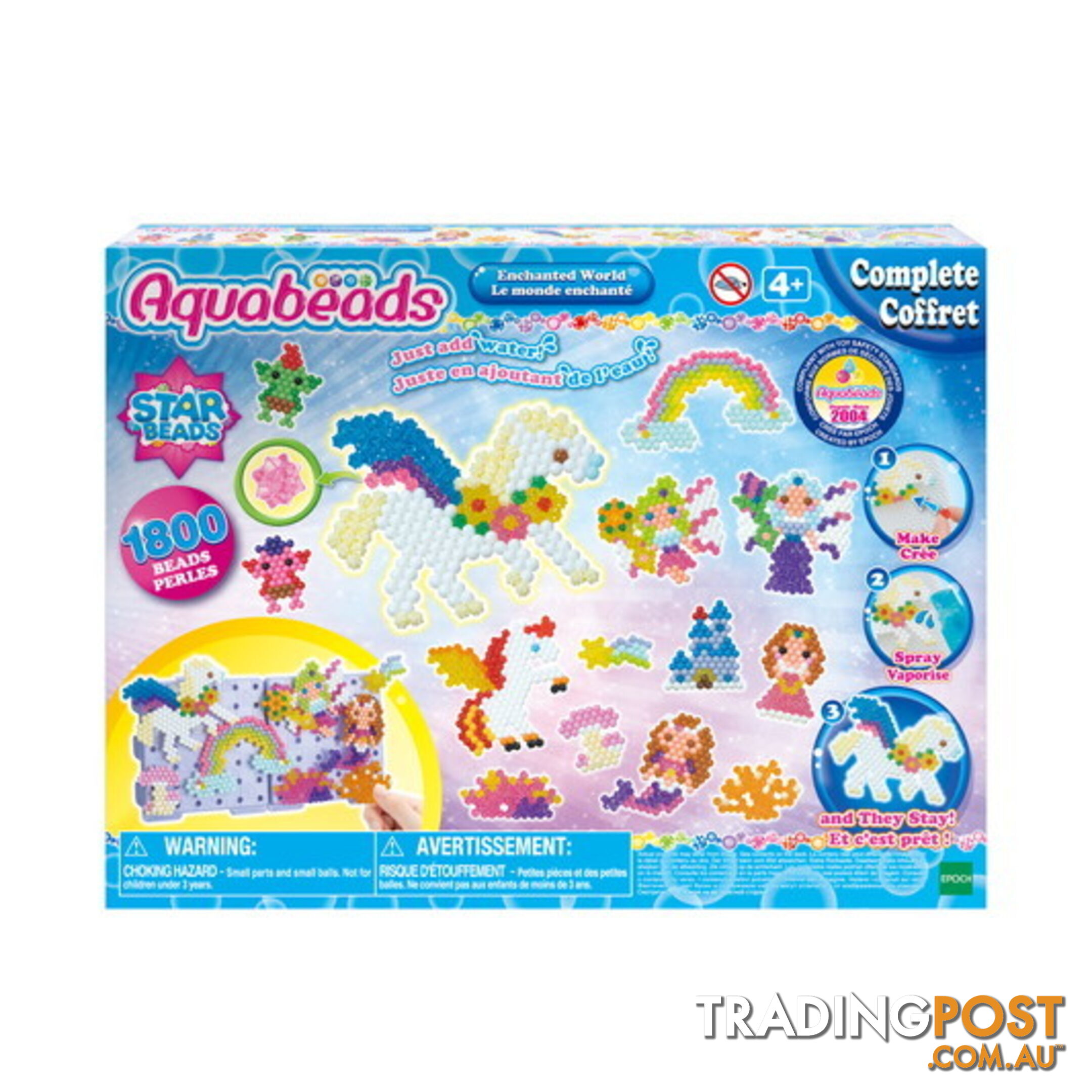 Aquabeads - Enchanted World 1800 Beads - Mdaq31837 - 5054131318379