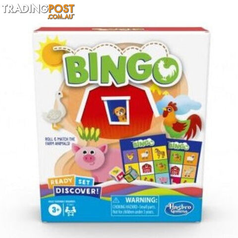 Hasbro Bingo Farm Game Hasbro - Hbf1401ga00 - 630509977390