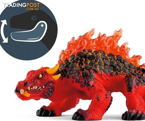 Schleich - Magma Lizard - Mdsc70156 - 4059433696829