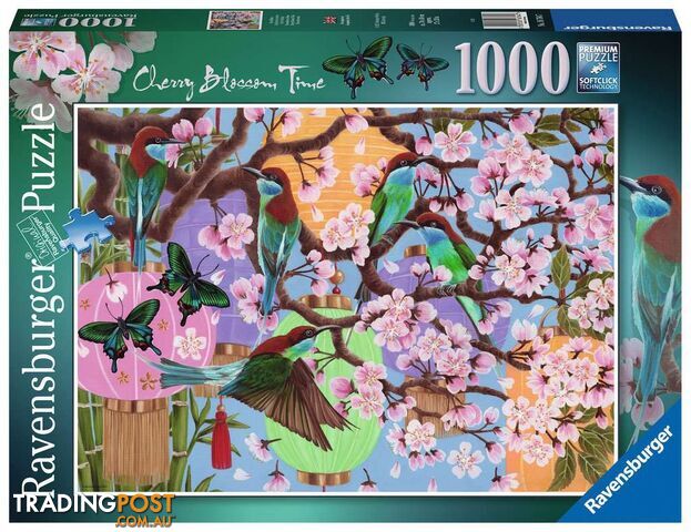 Ravensburger - Cherry Blossom Time Jigsaw Puzzle 1000pc Rb16764 - 4005556167647