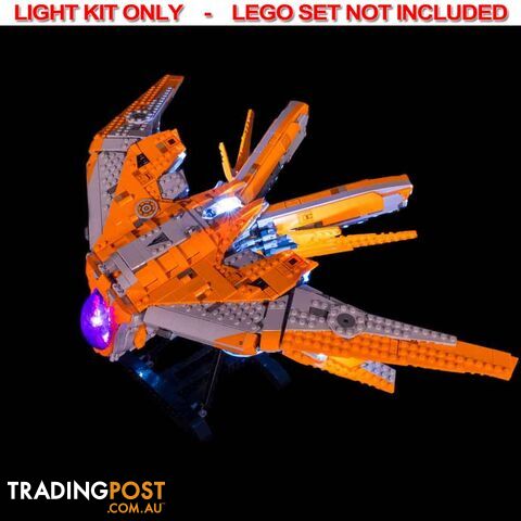 LIGHT KIT for LEGO The Guardians Ship 76193 - Light My Bricks - 744109767623