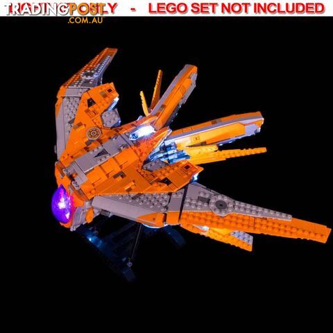 LIGHT KIT for LEGO The Guardians Ship 76193 - Light My Bricks - 744109767623