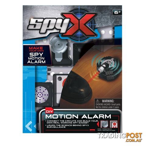 SpyX Diy Spy Gadgets  Motion Alarm Gdatm10741 - 840685107416
