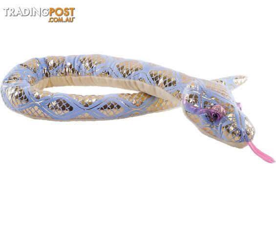 Wild Republic - Plush Snake Foil Diamond Blue 173cm - Wr27777 - 092389277777