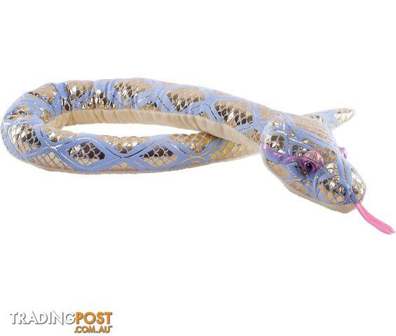 Wild Republic - Plush Snake Foil Diamond Blue 173cm - Wr27777 - 092389277777