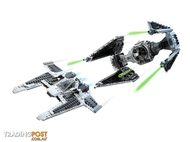 LEGO 75348 Mandalorian Fang Fighter vs. TIE Interceptorâ„¢ - Star Wars - 5702017421339