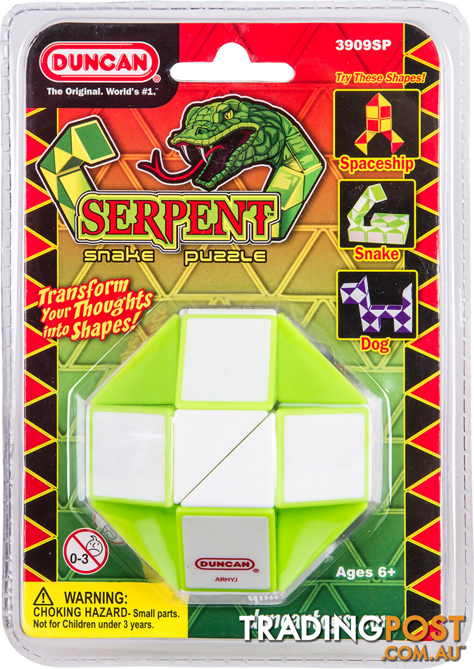 Duncan Serpent Snake Puzzle (assorted Colours) - Vr07161707911 - 071617079116