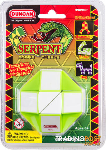 Duncan Serpent Snake Puzzle (assorted Colours) - Vr07161707911 - 071617079116