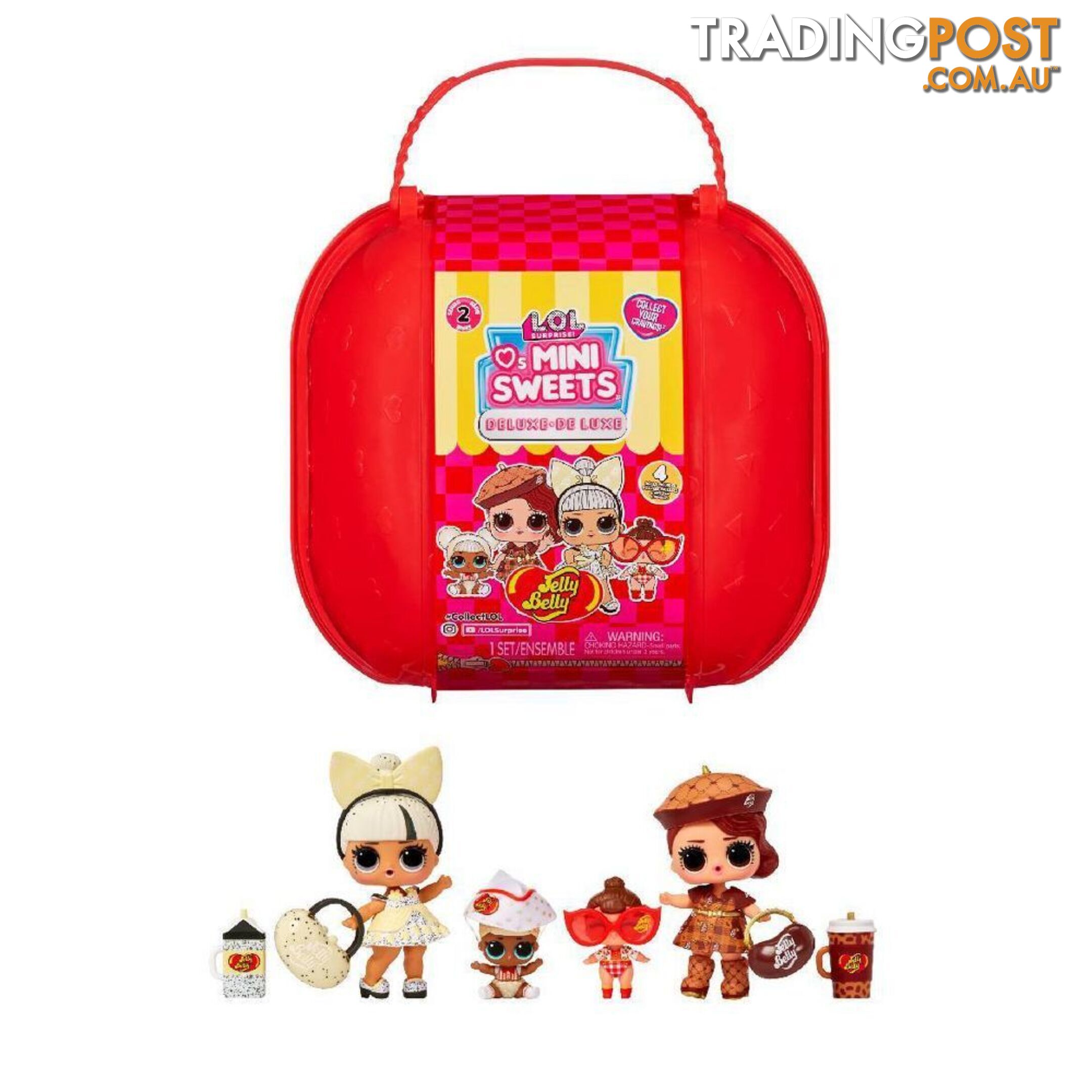 L.o.l Surprise - Loves Mini Sweets Deluxe With 4 Dolls - Bj589365 - 035051589365