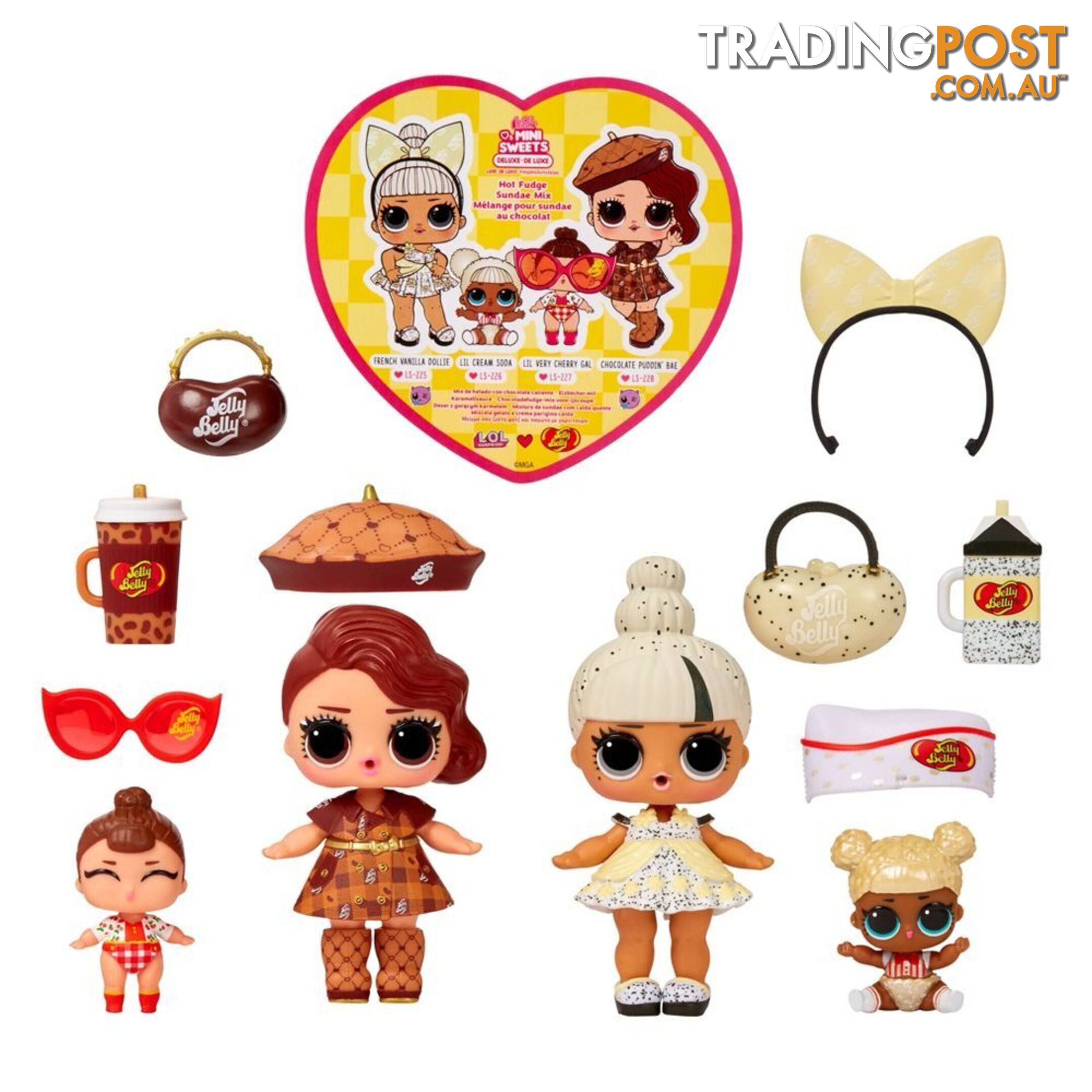 L.o.l Surprise - Loves Mini Sweets Deluxe With 4 Dolls - Bj589365 - 035051589365