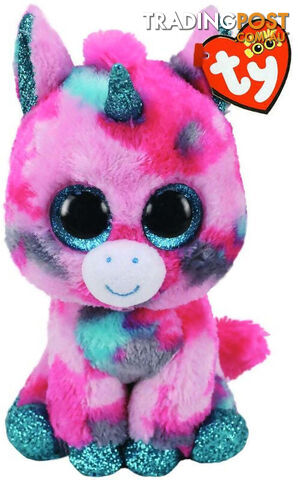 Ty - Beanie Boos - Gumball The Pink Unicorn Small 15cm - Bg36313 - 008421363131