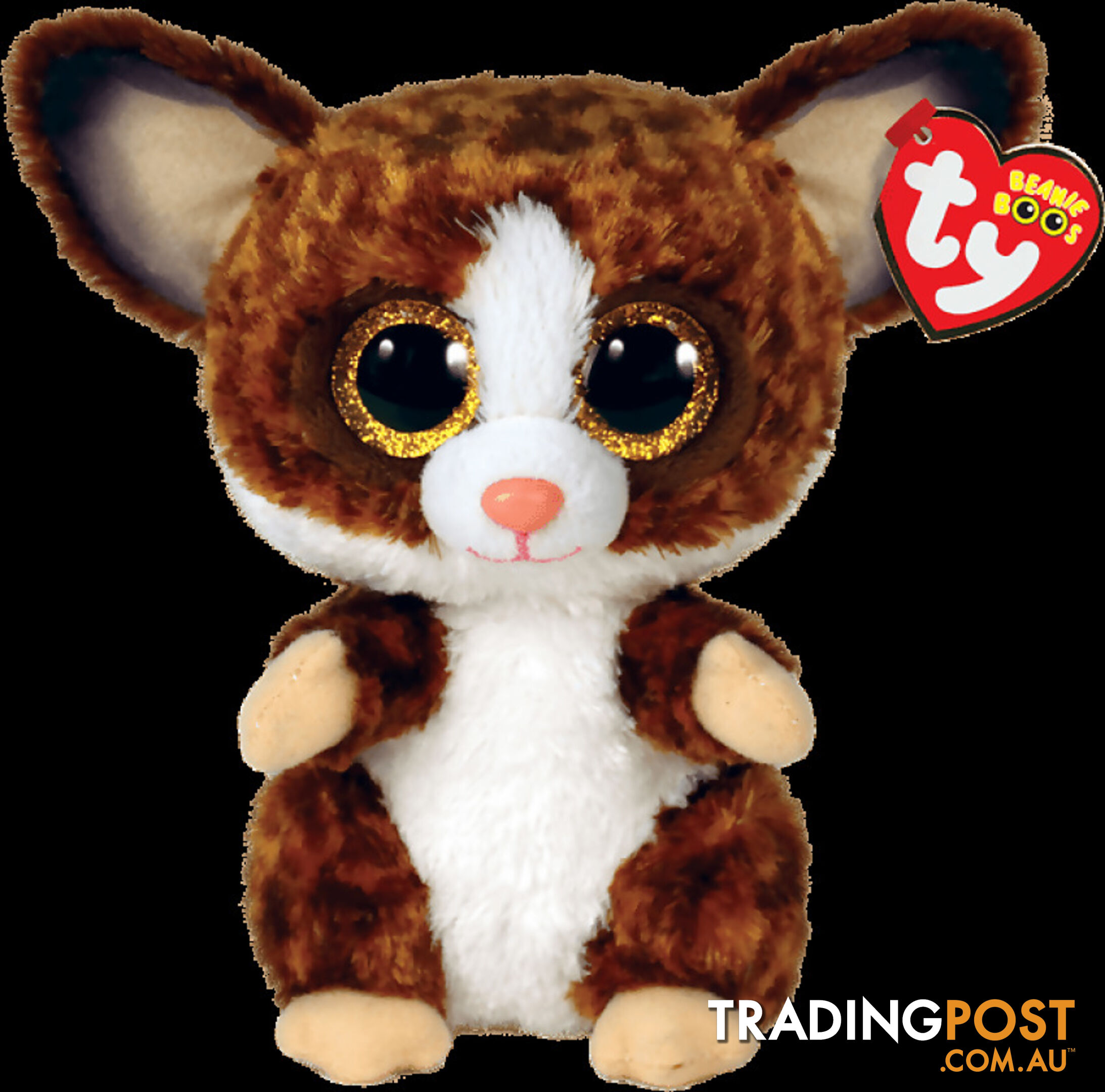 Ty - Beanie Boos - Binky Brown Bush Baby Small 15cm - Bg36374 - 008421363742