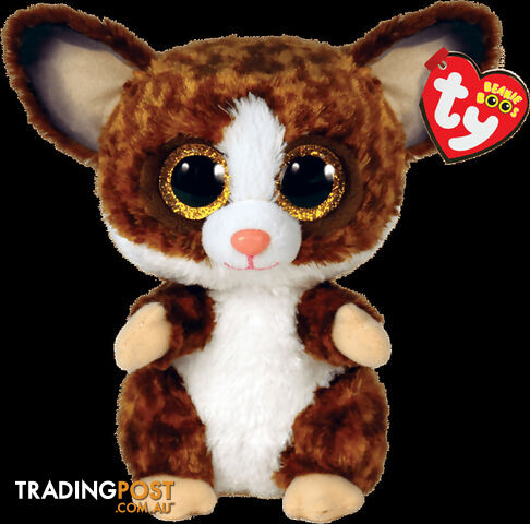 Ty - Beanie Boos - Binky Brown Bush Baby Small 15cm - Bg36374 - 008421363742