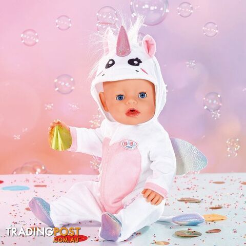 Baby Born - Onesie Unicorn 43cm - Bj832936 - 4001167832936
