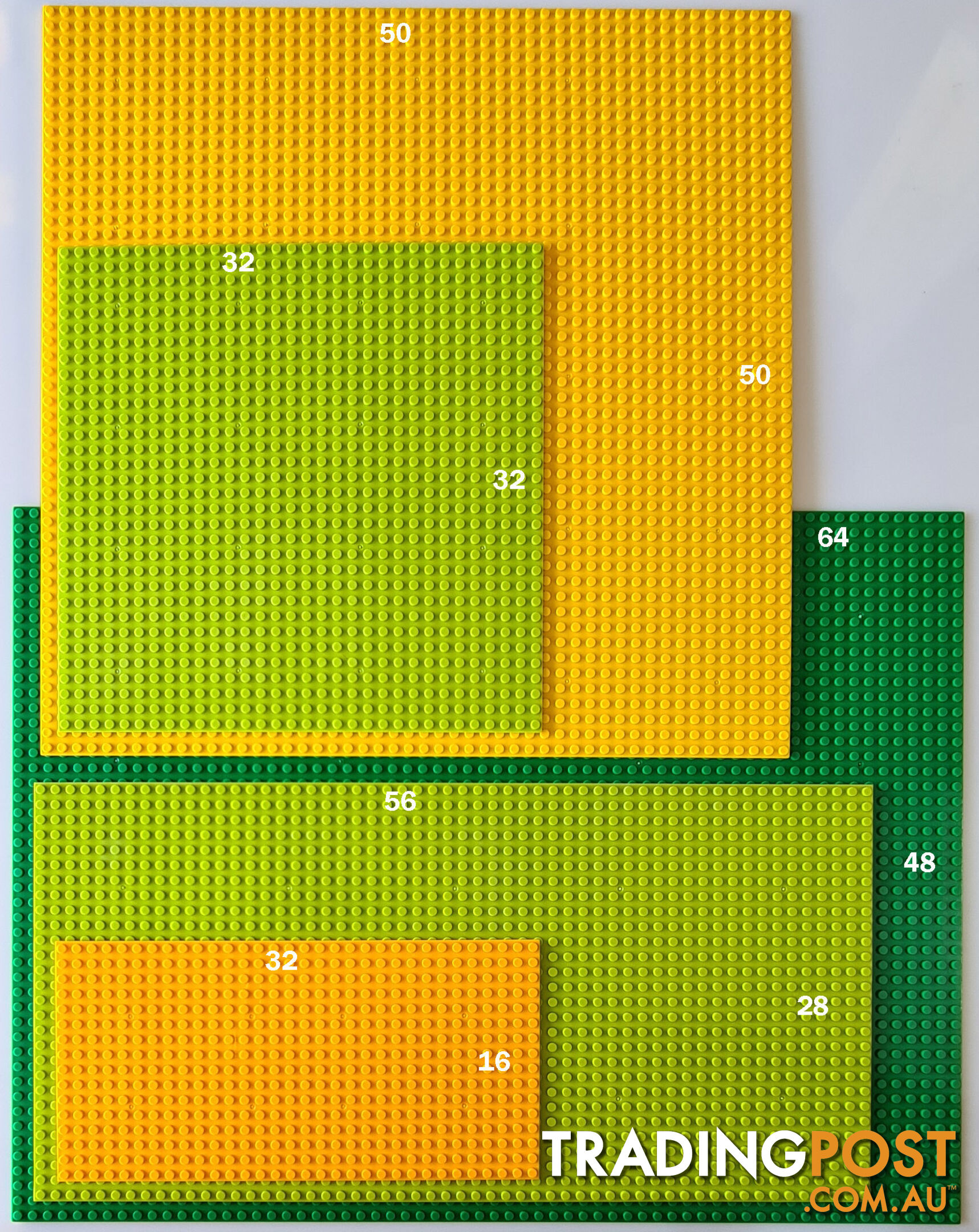 BASEPLATE 32x32 Studs Jungle/camo Generic-classic - 0709081623077