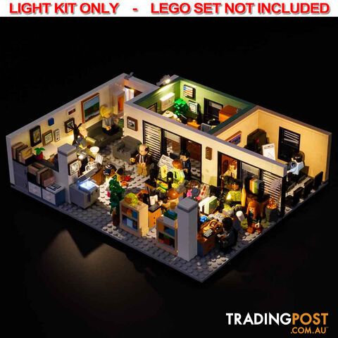 LIGHT KIT for LEGO The Office 21336 - Light My Bricks - 754523893594