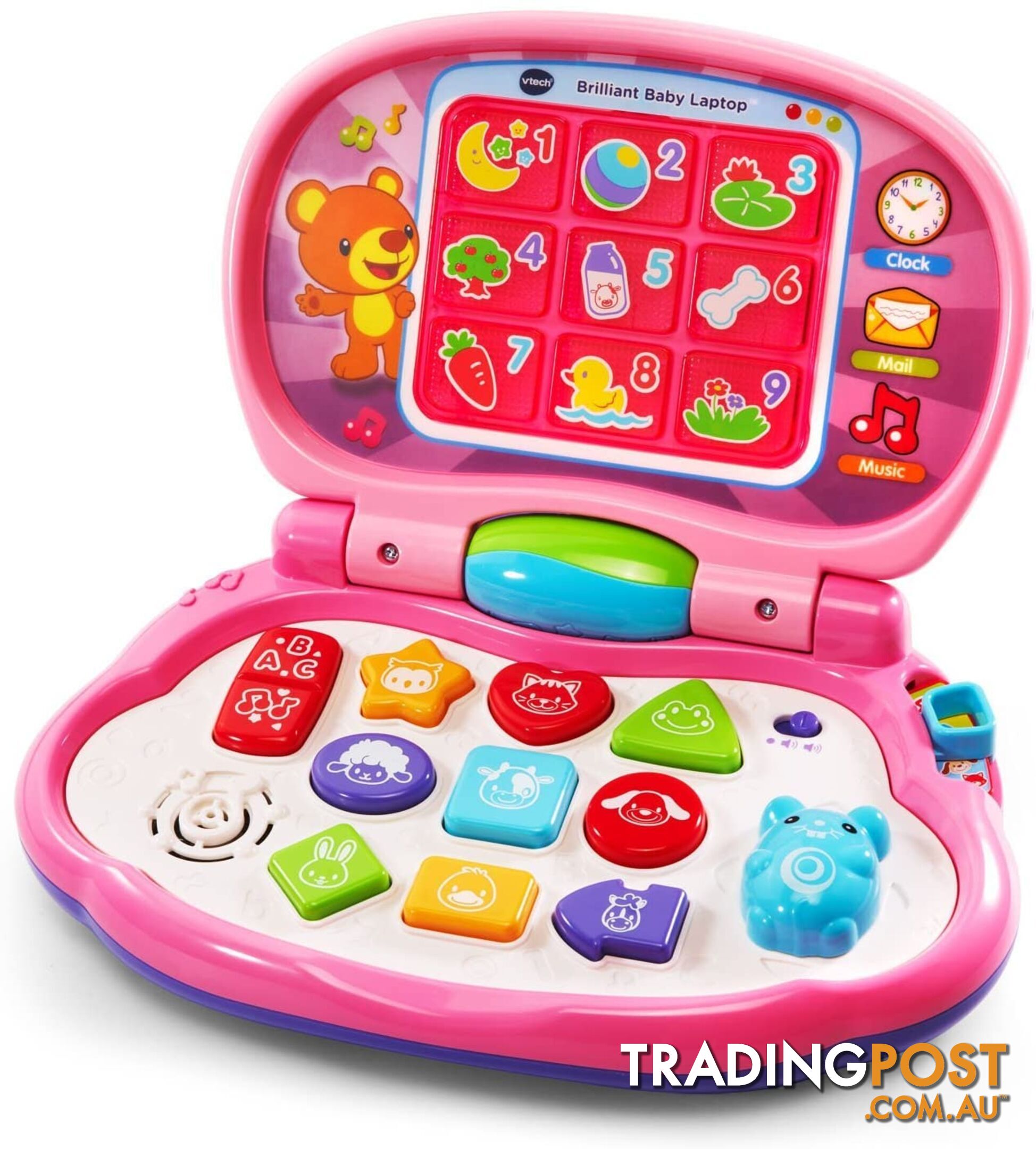 Vtech - Brilliant Baby Laptop Pink Vtech Tn80191250003 - 3417761912508