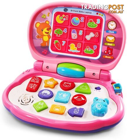 Vtech - Brilliant Baby Laptop Pink Vtech Tn80191250003 - 3417761912508