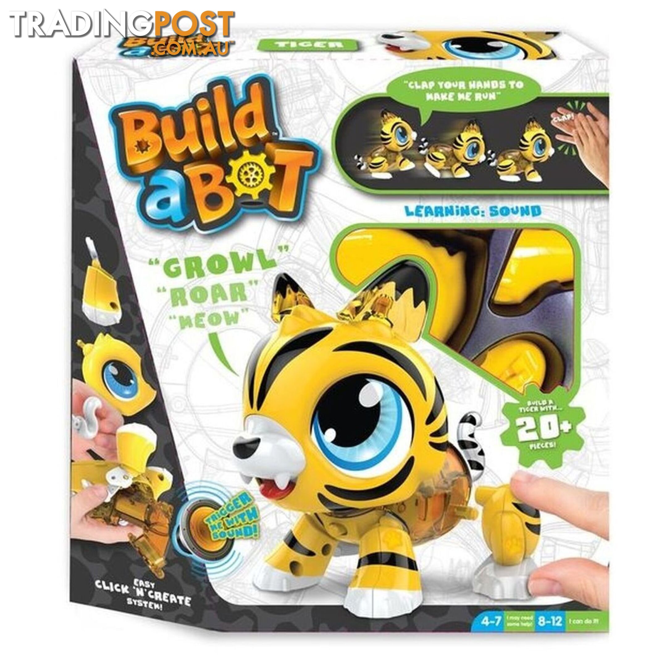 Build A Bot  Pet Tiger Robot Cf168577 - 9314812168577