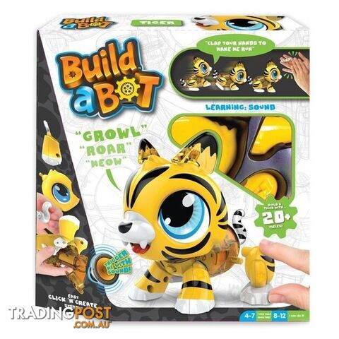 Build A Bot  Pet Tiger Robot Cf168577 - 9314812168577