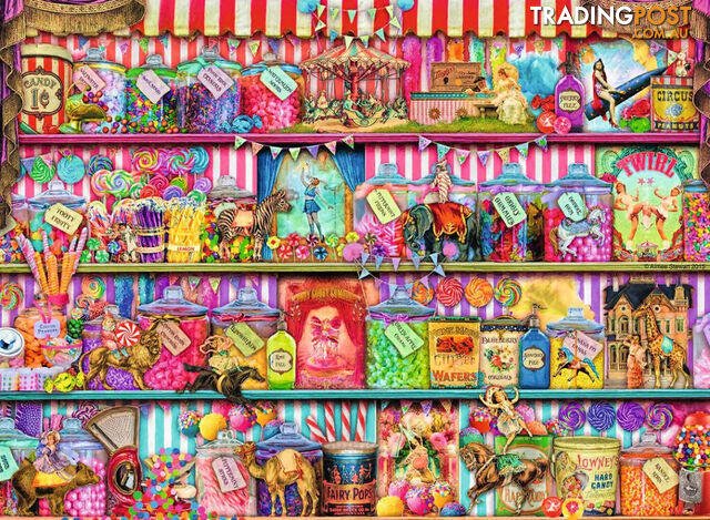 Ravensburger - Sweet Shop Aimee Stewart Jigsaw Puzzle 500pc - Mdrb14653 - 4005556146536