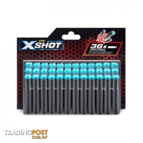 Zuru - X Shot 36pk Dart Refill - Azazt3618 - 193052040510