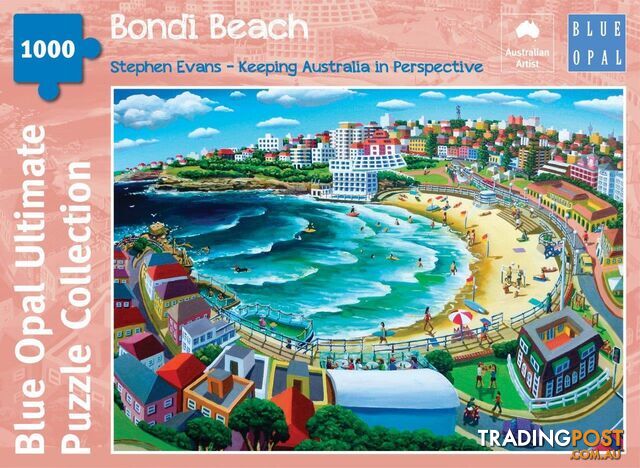 Blue Opal - Bondi Beach Jigsaw Puzzle 1000 Pieces - Mdbl02179 - 633793021794