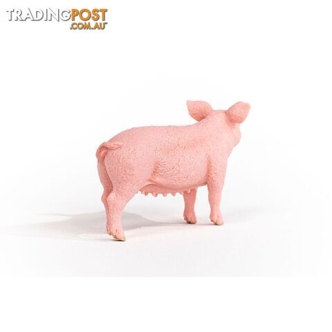 Schleich - Pig Animal Figurine  - Mdsc13933 - 4059433358260