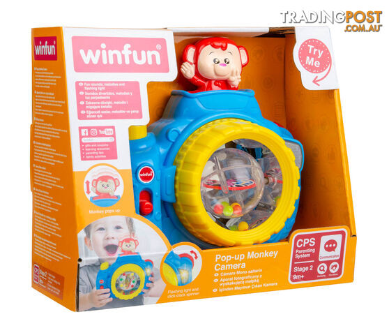 Winfun Pop-up Monkey Camera - Art66405 - 4895038507661