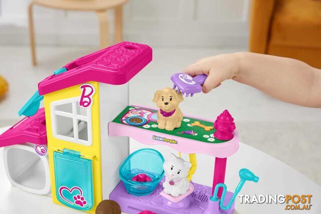 Barbie® Play and Care Pet Spa by Little People® - Mahjw76 - 194735096671