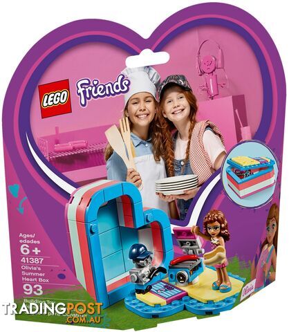LEGO 41387 Olivia's Summer Heart Box - Friends - 5702016419863