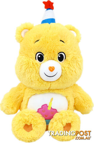 Care Bears - Unlock The Magic Feature Birthday Bear Plush - Hs23355 - 840150233558