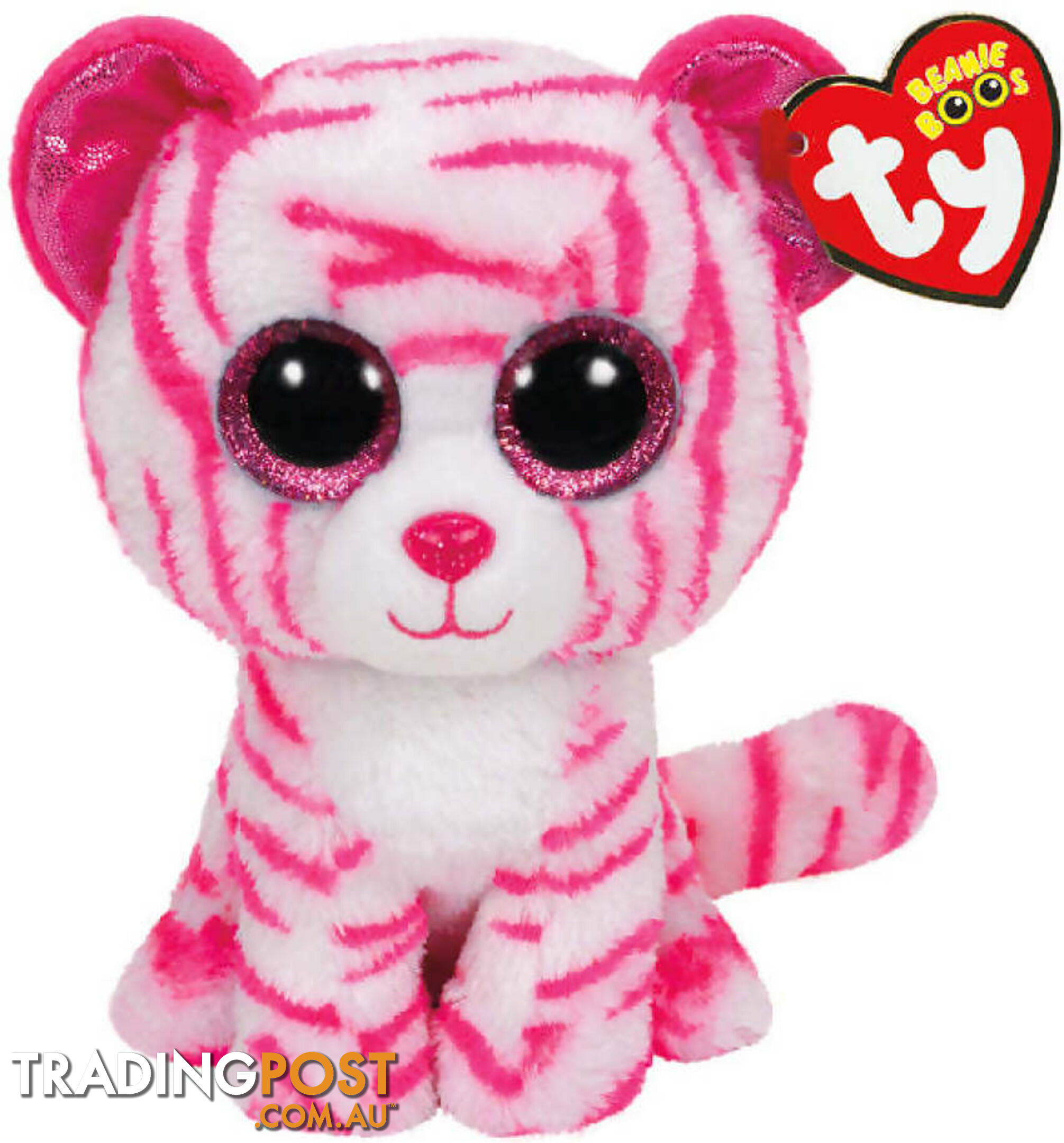 Ty - Beanie Boos - Asia The White Tiger Small 15cm - Bg36180 - 008421361809