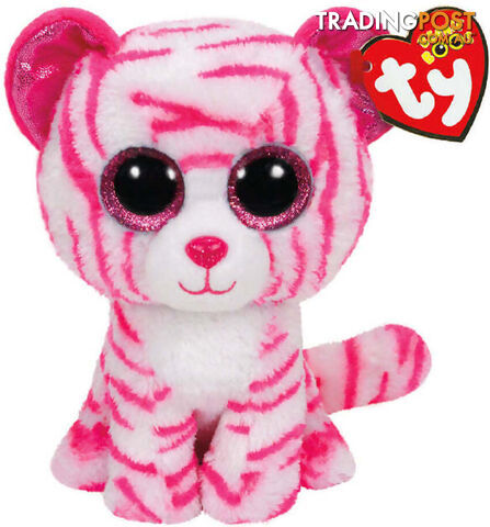 Ty - Beanie Boos - Asia The White Tiger Small 15cm - Bg36180 - 008421361809