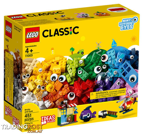 LEGO 11003 Bricks and Eyes - Classic 4+ - 5702016367782