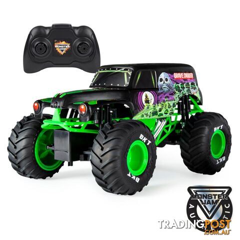 Monster Jam  - Grave Digger Remote Control Truck 1:15 Scale - Si6044944 - 778988548103