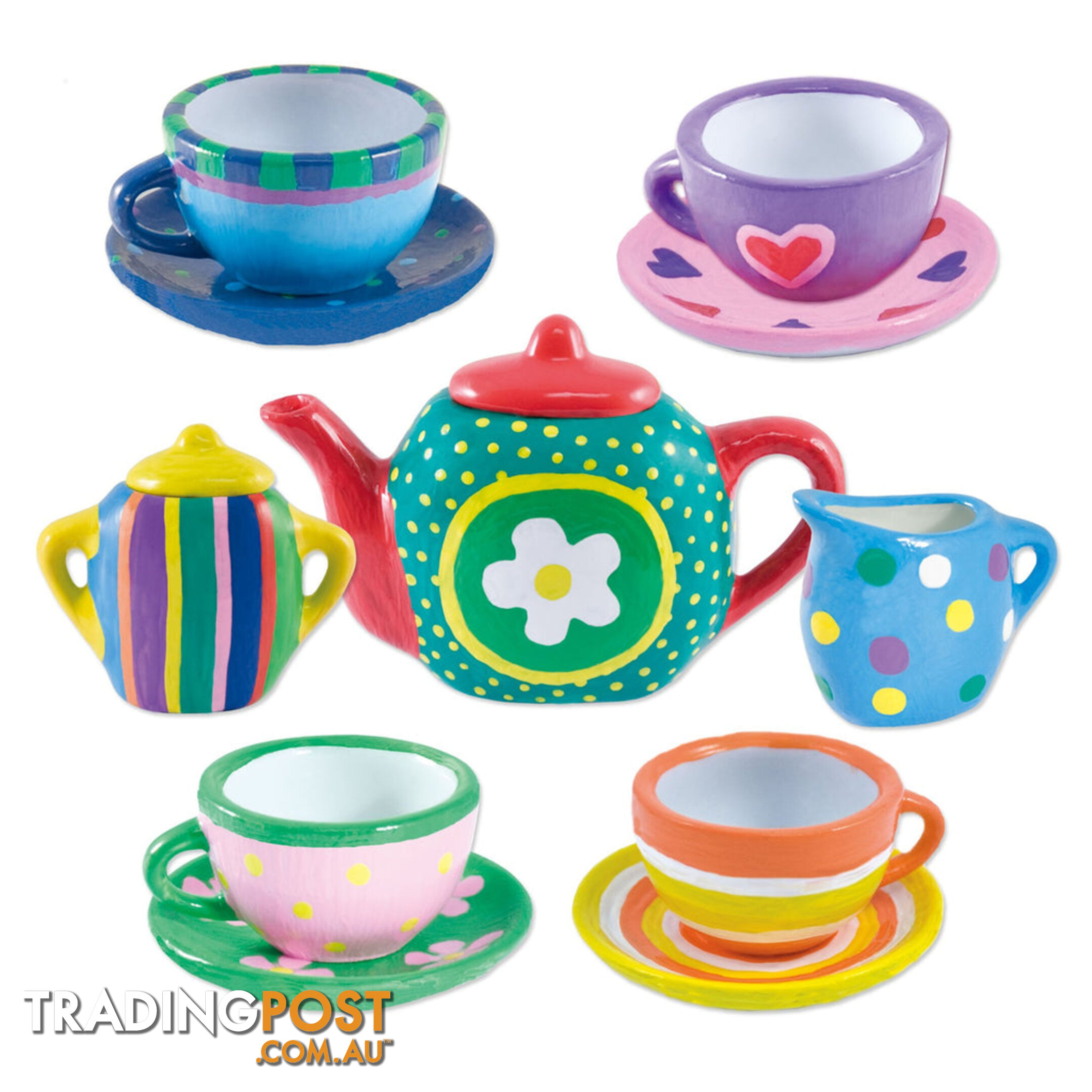 Galt - Paint A Tea Set Mdgn3975 - 5011979523020