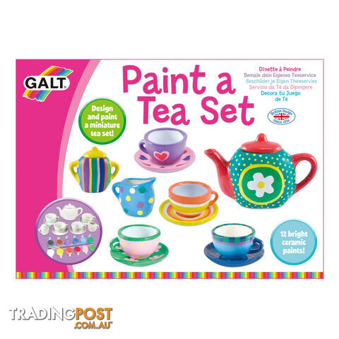 Galt - Paint A Tea Set Mdgn3975 - 5011979523020